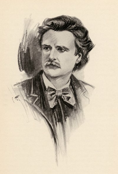 Edvard Grieg (1843-1907) Illustration aus 